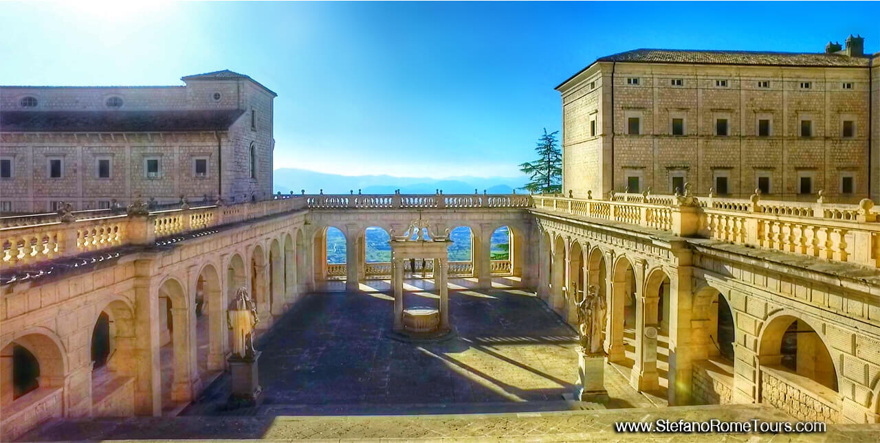 Tours from Rome to Montecassino Abbey with Stefano Rome Tours