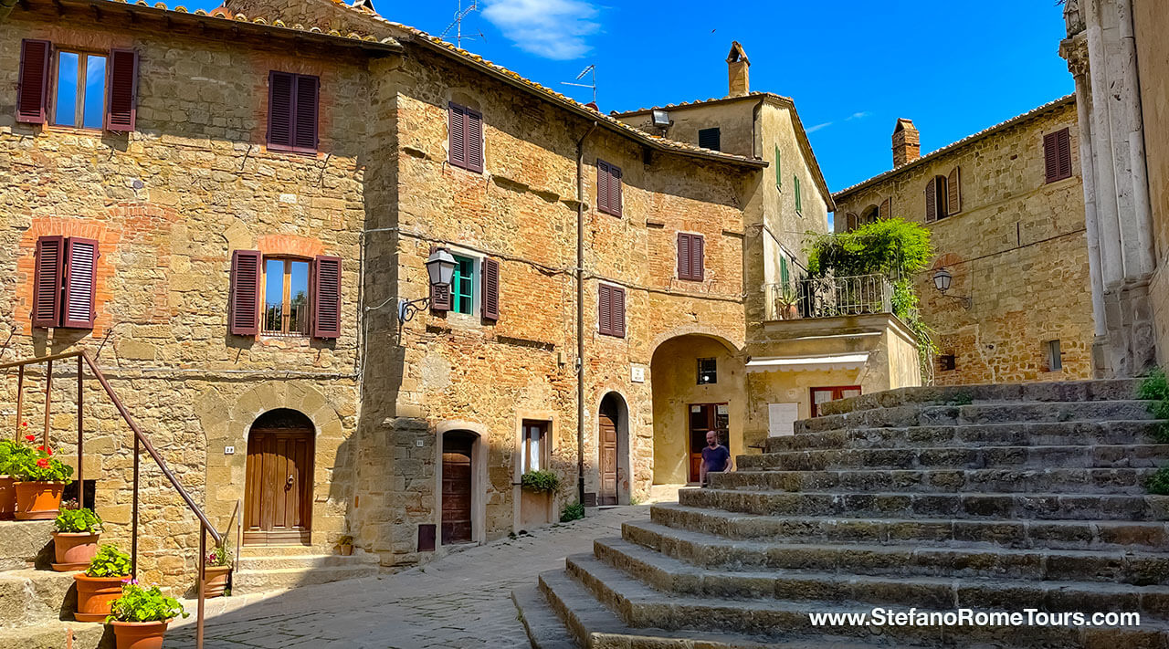 Monticchiello Picturesque Italian Villages to visit from Rome with Stefano Rome Tours