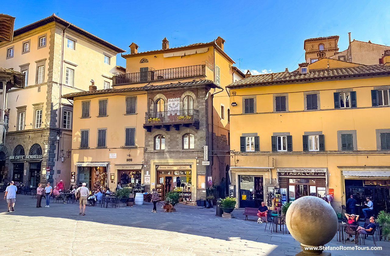 Cortona and Arezzo Tuscany Tour from Rome