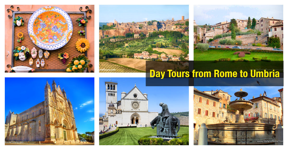 Luxury Day Tours from Rome to Umbria