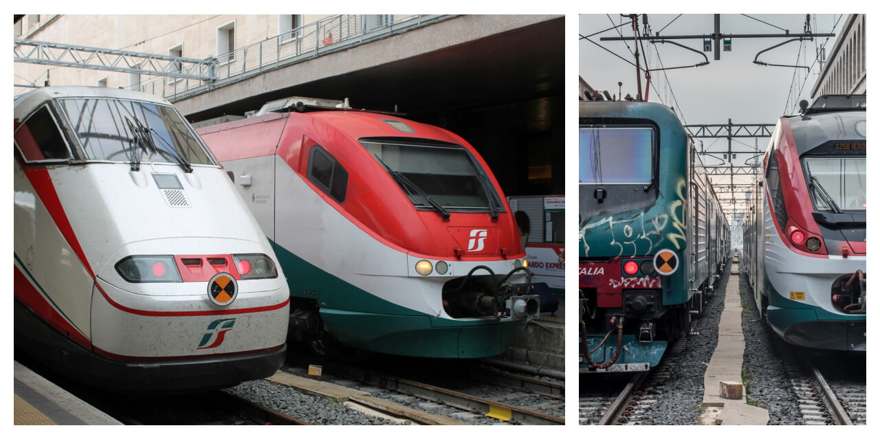 Taking Public Transportation from Rome to Positano