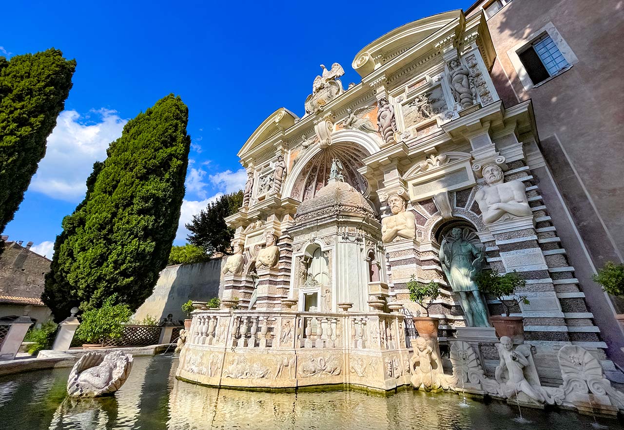 The Organ Fountain Villa d'Este Best Tivoli Tours from Rome with Stefano Rome Tours