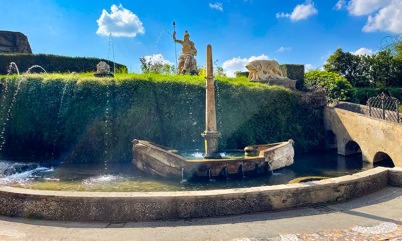 Rometta Fountain best fountains in Villa d'Este Tivoli Tours from Rome