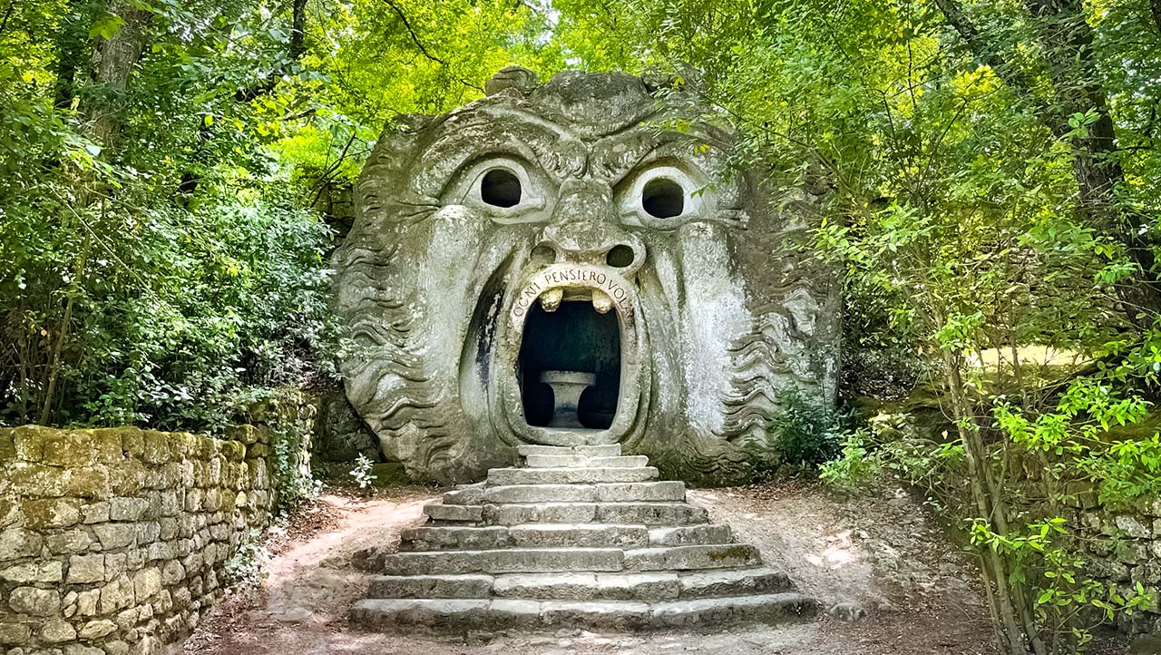 Bomarzo Monster Park Day Trips from Rome Monsters and Myths Tour